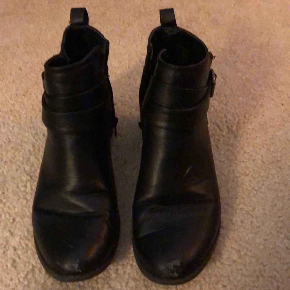 Black booties